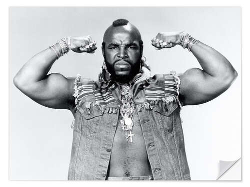 Wandsticker Das A-Team, Mr. T. I