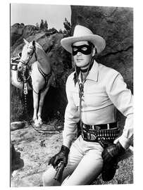 Gallery print The Lone Ranger, Clayton Moore