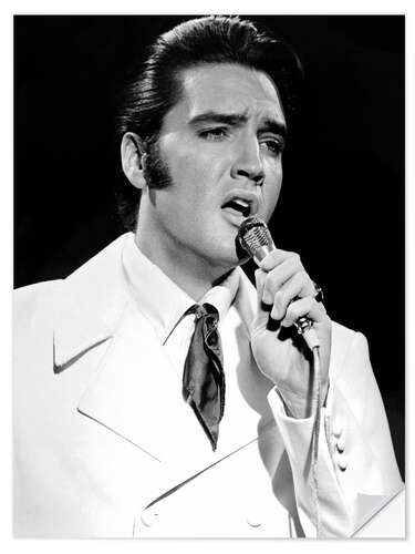 Muursticker Elvis Presley I