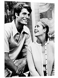 Foam board print Love of Life, Christopher Reeve, Elizabeth Kemp