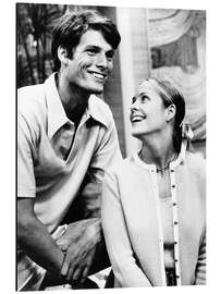 Magnettafel Love of Life, Christopher Reeve, Elizabeth Kemp