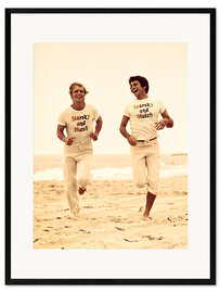 Plakat artystyczny premium w ramie Starsky &amp; Hutch