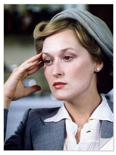 Selvklebende plakat Meryl Streep