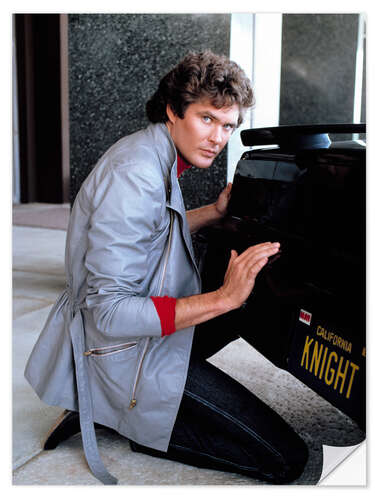 Selvklebende plakat Knight Rider II