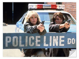 Muursticker Cagney &amp; Lacey I