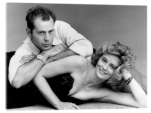 Akryylilasitaulu Bruce Willis, Cybill Shepherd I