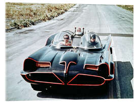 Acrylglasbild Batman, Batmobile