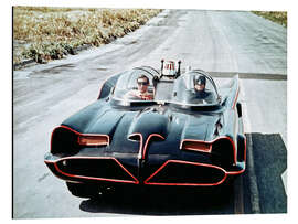 Aluminium print Batman, Batmobile