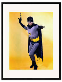 Gerahmter Kunstdruck Batman in Action