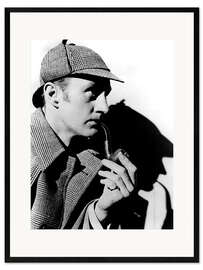Impresión de arte enmarcada Sherlock Holmes, Ronald Howard