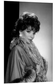 Foam board print Joan Collins