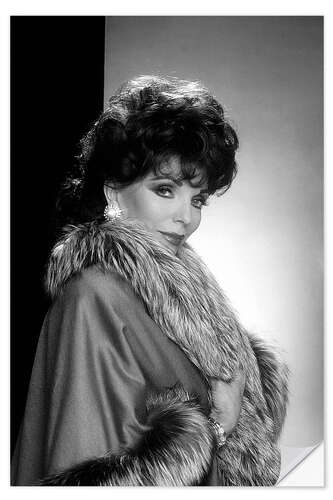 Wall sticker Joan Collins