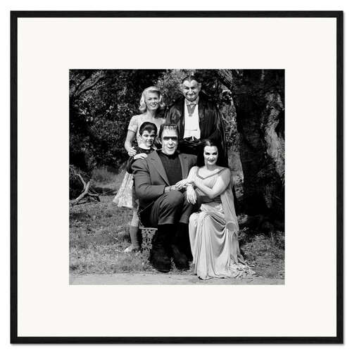 Gerahmter Kunstdruck The Munsters