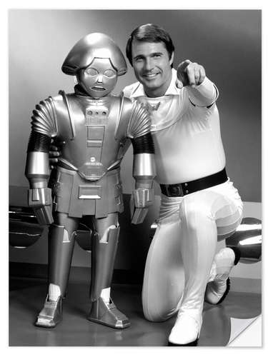 Selvklebende plakat Buck Rogers