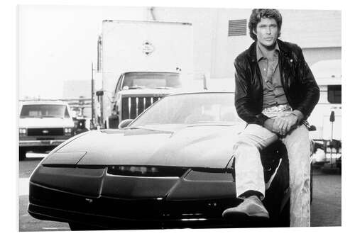 Quadro em PVC Knight Rider