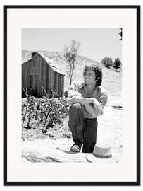 Gerahmter Kunstdruck Unsere kleine Farm