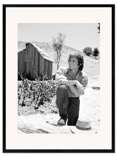 Impression artistique encadrée Little House on the Prairie