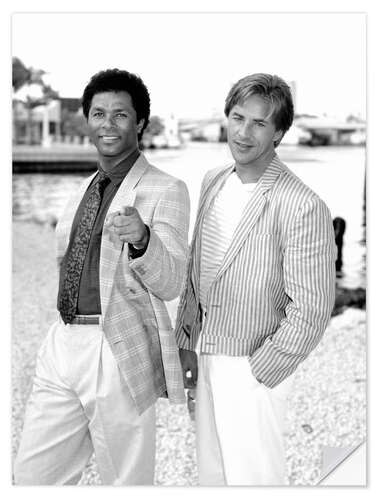 Naklejka na ścianę Miami Vice