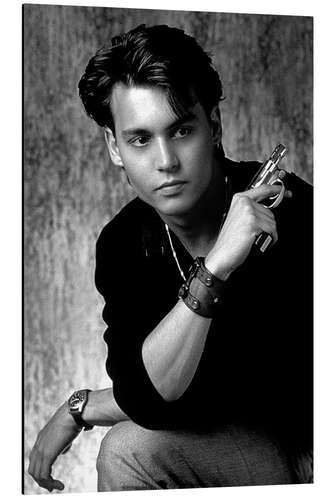 Aluminium print Johnny Depp - 21 Jump Street