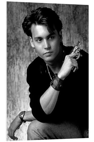 PVC-tavla Johnny Depp - 21 Jump Street