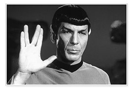 Wandbild  Mr. Spock - Star Trek