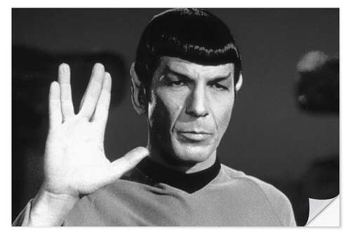 Autocolante decorativo Mr. Spock - Star Trek