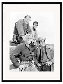 Gerahmter Kunstdruck Bonanza