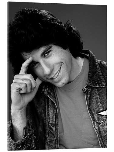 Acrylic print John Travolta, 1975