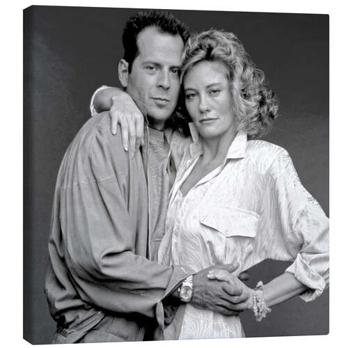 Lienzo Bruce Willis, Cybill Shepherd II