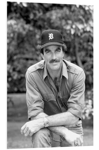 Foam board print Tom Selleck