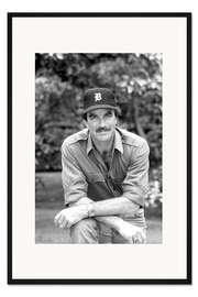 Gerahmter Kunstdruck Tom Selleck