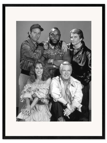 Gerahmter Kunstdruck Das A-Team II