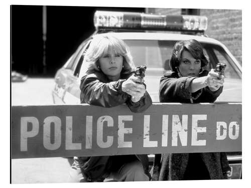 Aluminium print Cagney & Lacey II
