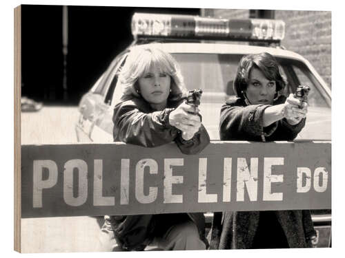 Print på træ Cagney & Lacey II