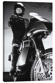 Canvas print Street Hawk