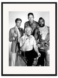 Gerahmter Kunstdruck Das A-Team I