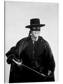 Tableau en aluminium Zorro