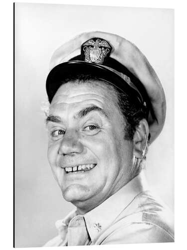 Aluminium print Ernest Borgnine