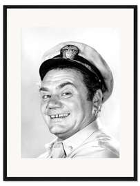 Gerahmter Kunstdruck Ernest Borgnine