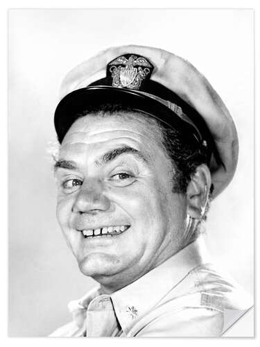 Naklejka na ścianę Ernest Borgnine