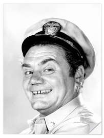 Selvklebende plakat Ernest Borgnine