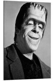 Quadro em alumínio The Munsters, Fred Gwynne