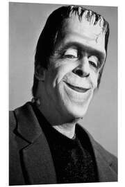 Foam board print The Munsters, Fred Gwynne