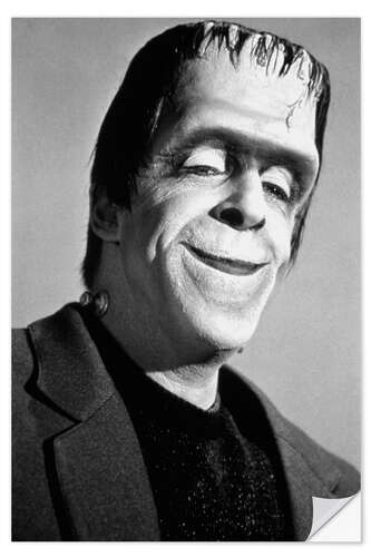 Muursticker The Munsters, Fred Gwynne