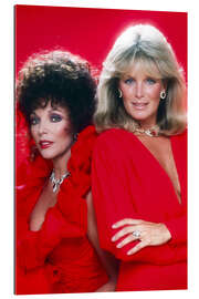 Gallery Print Joan Collins, Linda Evans