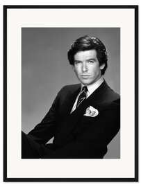 Gerahmter Kunstdruck Pierce Brosnan