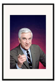 Gerahmter Kunstdruck Leslie Nielsen