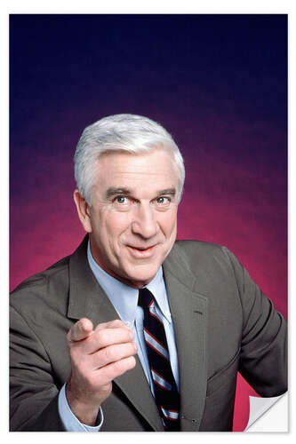 Wandsticker Leslie Nielsen