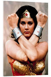 Acrylic print Wonder Woman, Lynda Carter