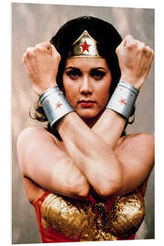 Bilde på skumplate Wonder Woman, Lynda Carter